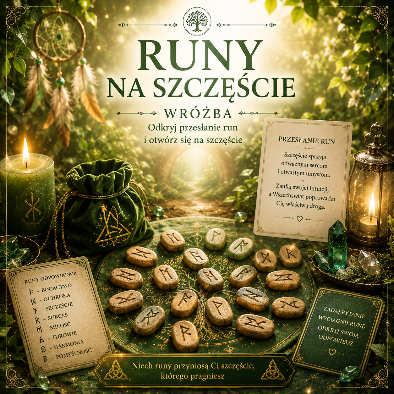 Runa na Szczęście ✨ Wróżba