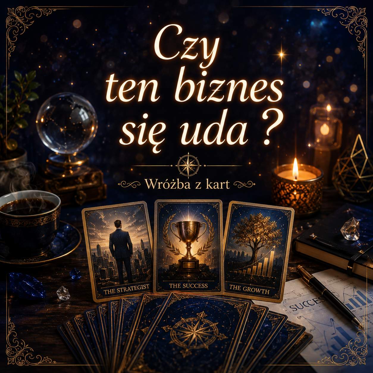 Czy ten biznes się uda? 🔮 Wróżba z kart