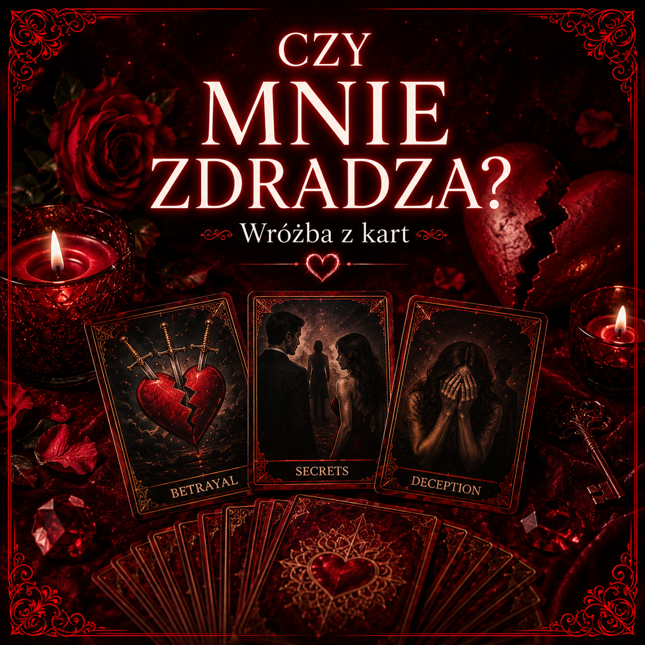 Czy mnie zdradza? 🔮 Wróżba z kart