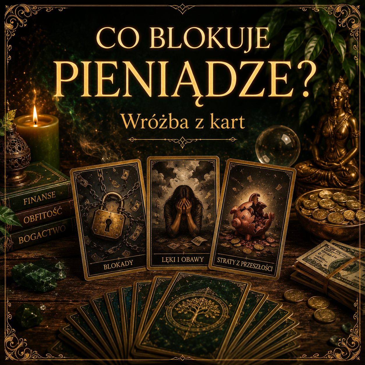 Co blokuje pieniądze? 🔮 Wróżba z kart