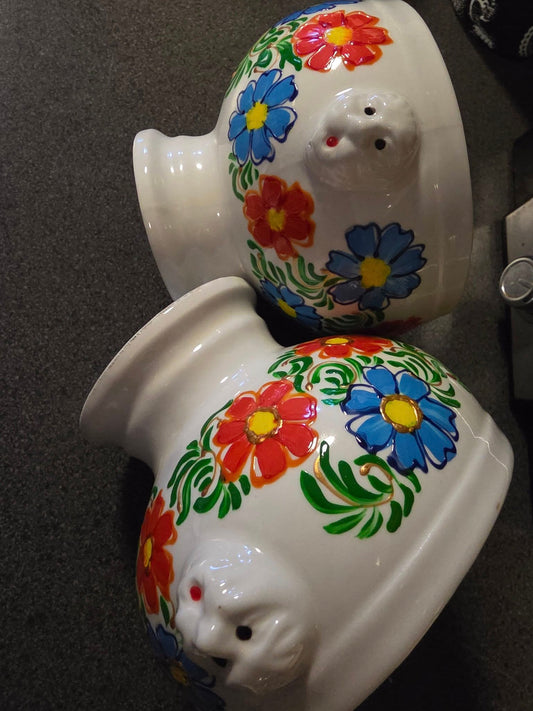 Komplet 4 miseczek – ręcznie malowana porcelana