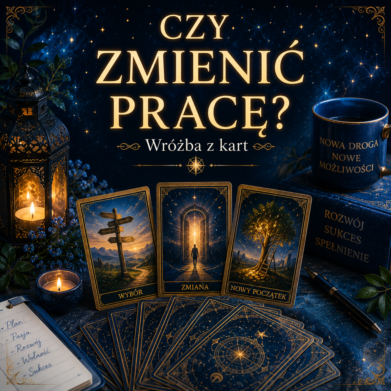 Czy zmienić pracę? 🔮 Wróżba z kart