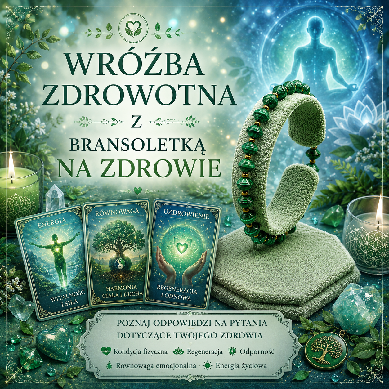 Wróżba Zdrowotna + Bransoletka Zdrowia 💚🔮