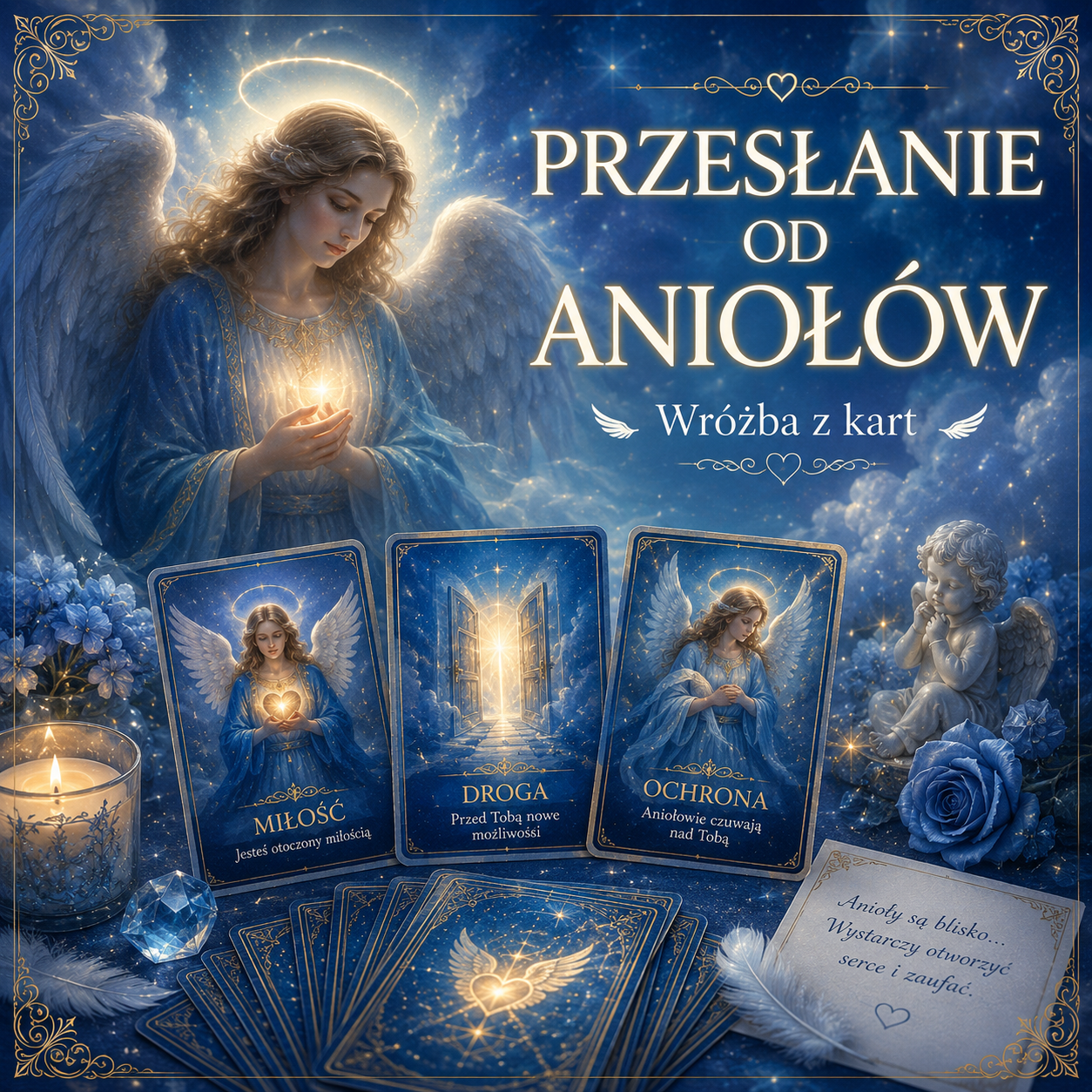 Przesłanie od Aniołów 👼 Wróżba z kart