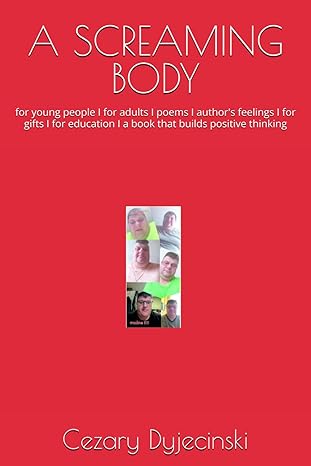 TOMIK WIERSZY Z AUTOGRAFEM " A SCREAMING BODY "