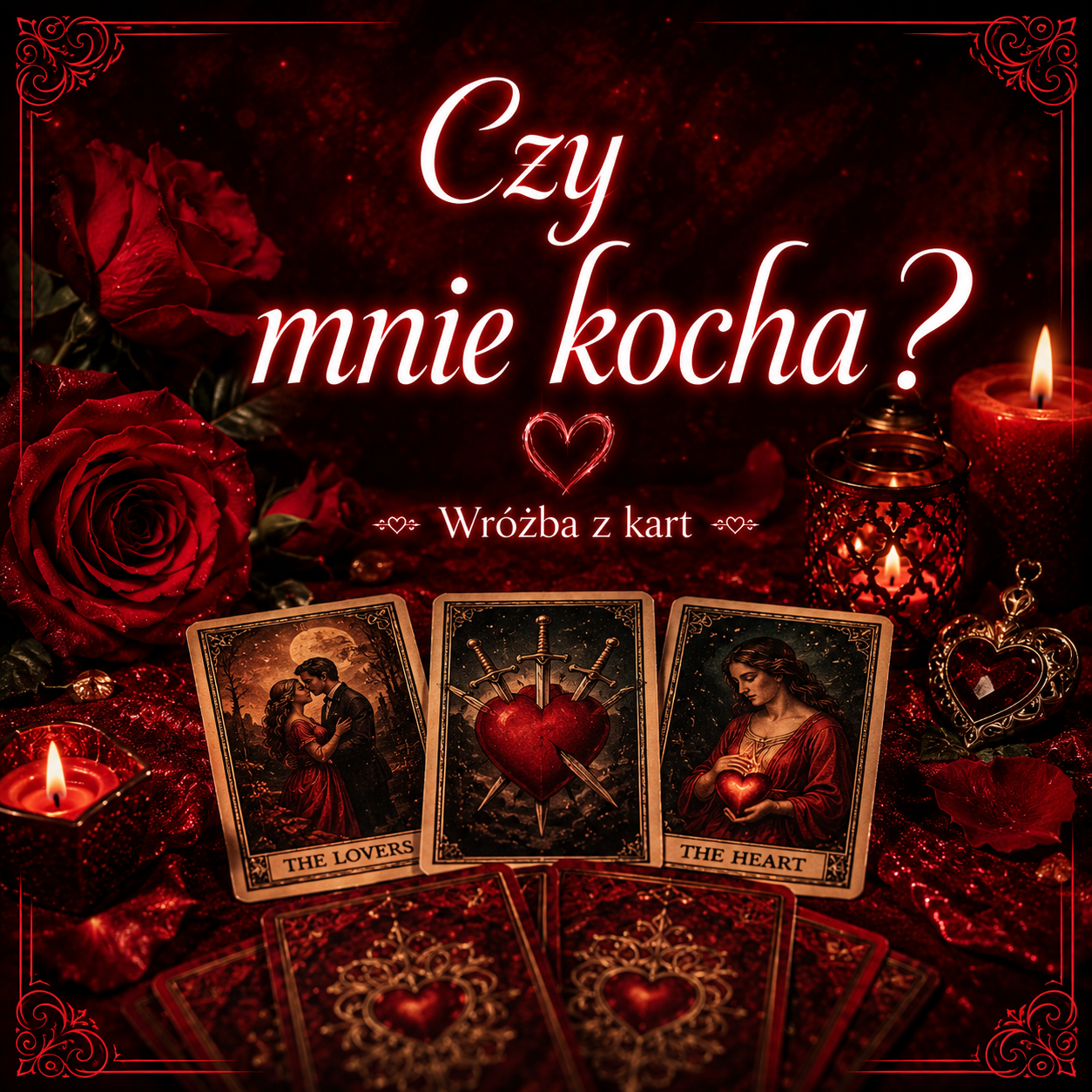 Czy mnie kocha? 💖 Wróżba z kart